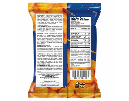 Cheeze Balls 1.3oz Sunshine Snacks image 2