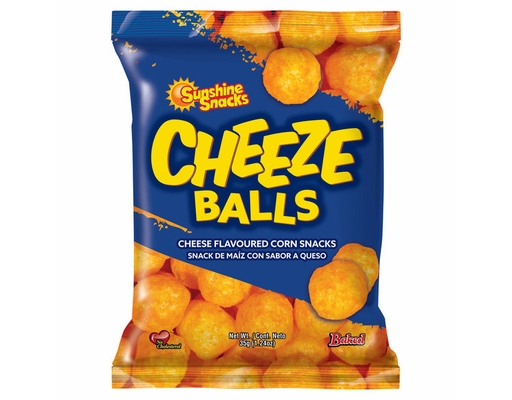 Cheeze Balls 1.3oz Sunshine Snacks image 0