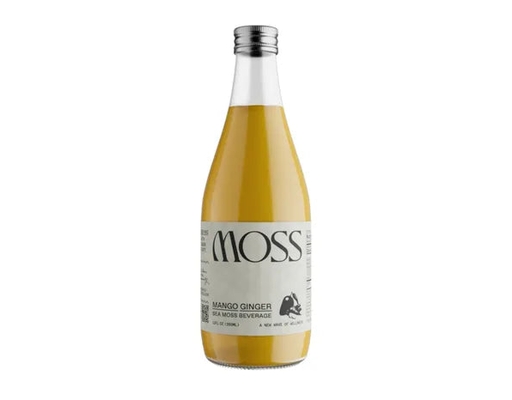 Mango Ginger Sea Moss Beverage 12 fl oz Moss image 0