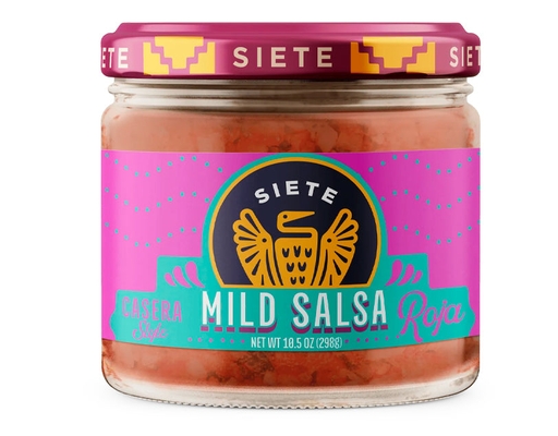 Mild Salsa Roja, 10.50 oz Siete image 0