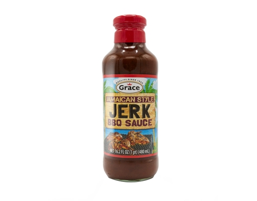 Jerk Bbq Sauce, 16.2 fl oz Grace image 0
