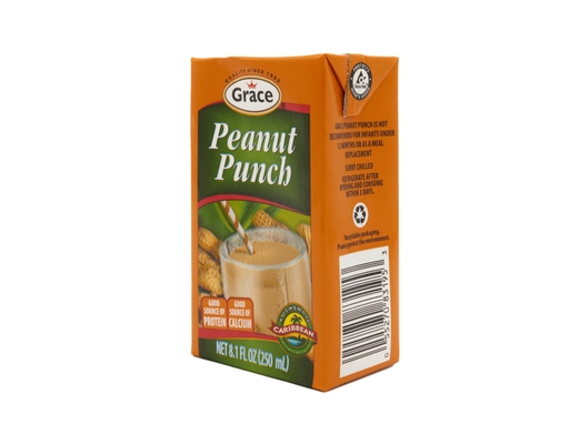 Peanut Punch 8.1 Fl oz, 6 pack Grace image 0