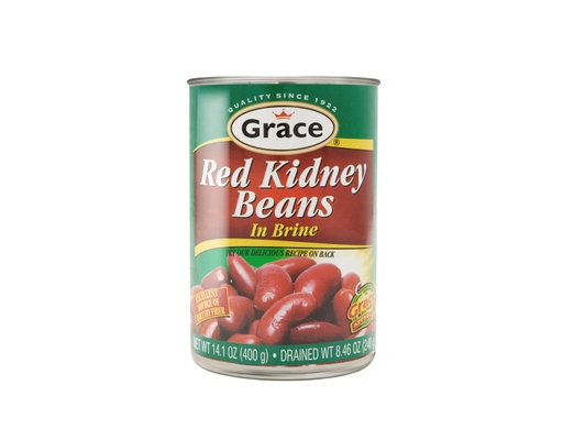 Kidney Beans Dark Red 14.1 oz, 6 pack Grace image 0