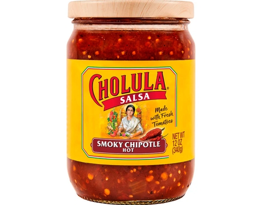 Smoky Chipotle - Hot Salsa, 12 oz Cholula image 0