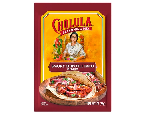 Smoky Chipotle Taco - Medium Recipe Mix 1 oz, 6 Pack Cholula image 0