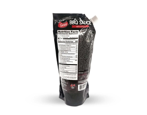 BBQ Sauce Hot & Spicy 17 Fl oz Swiss image 1