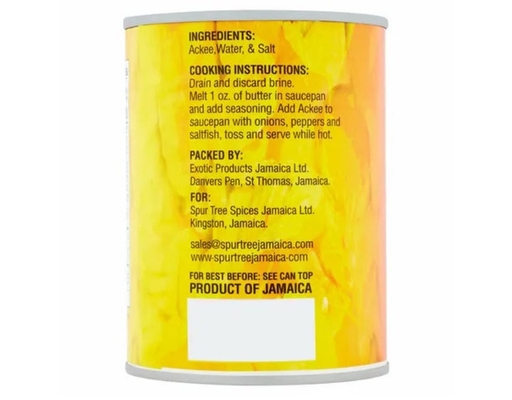 Jamaican Ackee in Brine 19oz Spur Tree image 2