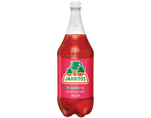 Strawberry Soda 1.5L, 8 pack Jarritos image 0