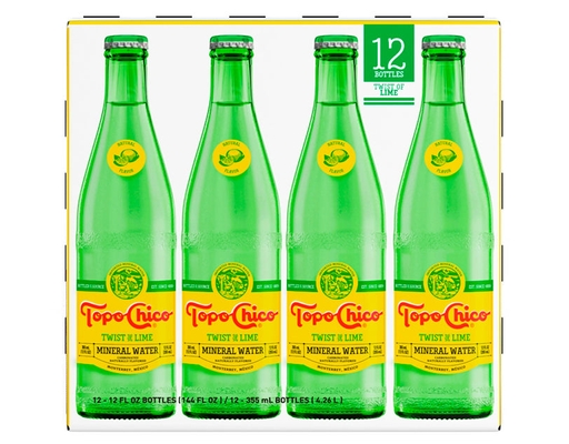 Mineral Water Twist of Lime, 12 pack Topo Chico image 0