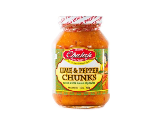 Lime and Pepper Chunks 12.85 oz Chatak image 0