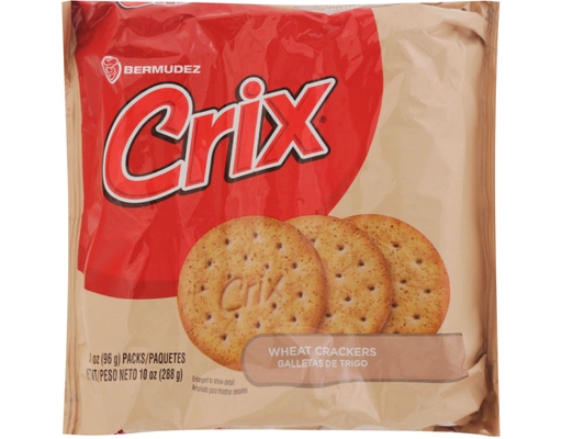 Crix Wheat Crackers 10.16g, 4 pack Bermudez image 0