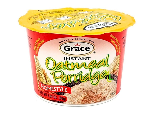 Instant Oatmeal Porridge 2.1 oz, 6 pack Grace image 0