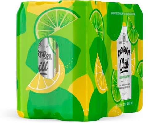 Chill Sparkling Drink Lemon Lime 12 fl oz Can , 24 pack Angostura image 0