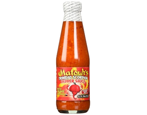 Trinidad Scorpion Pepper Sauce 10 oz Matouk’s image 0