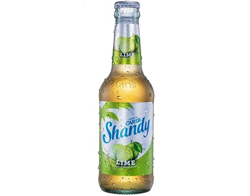 Shandy Lime 12 oz, 6 pack Carib image 0