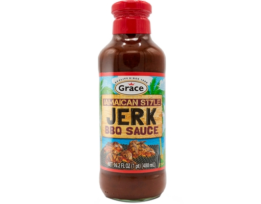Jerk Bbq Sauce, 16.2 fl oz Grace image 0