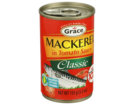 Classic Mackerel in Tomato Sauce 5.5oz Grace image 5