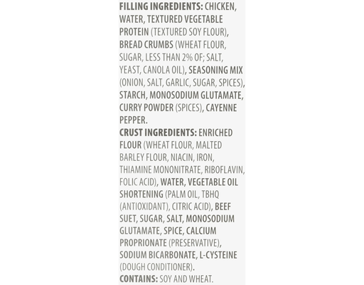 Curry Chicken Patty 9 oz, 2 ct Grace image 2