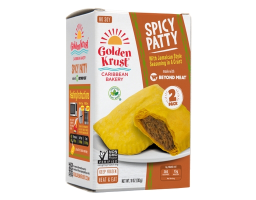 Golden Krust Spicy Jamaican Patties (Plant-Based) Golden Krust image 0