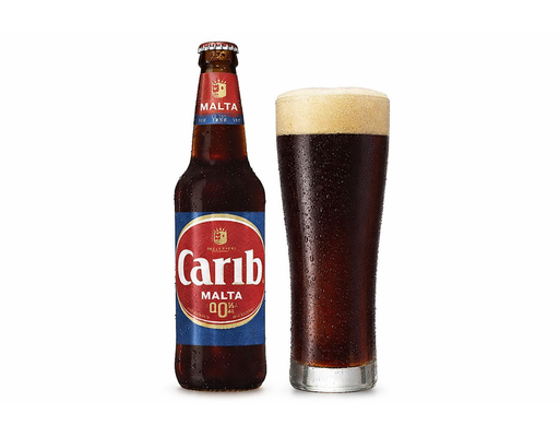 Malta 12 oz, 6 pack Carib image 1