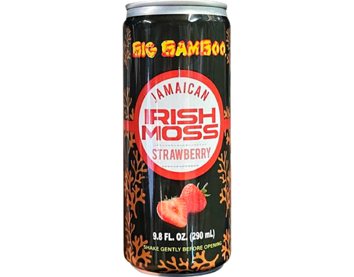 Irish Moss Jamaican Drink Strawberry 9.8 fl.oz, 24/case Big Bamboo image 0