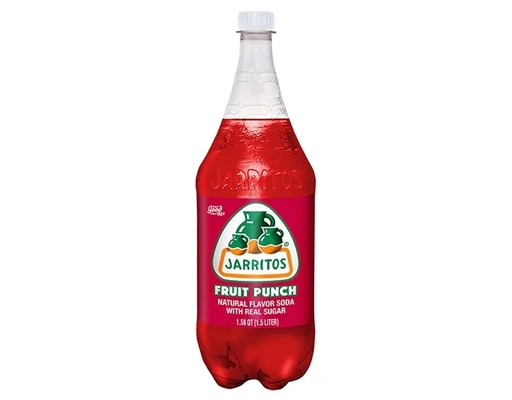 Fruit Punch Soda 1.5L, 8 pack Jarritos image 0
