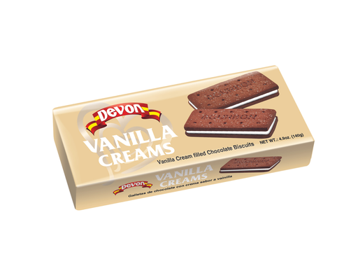 Vanilla Cream Biscuits 4.9 oz, 12 pack Devon image 0