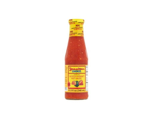 Scotch Bonnet Hot Pepper Sauce 11.5 oz Jamaican Choice image 0