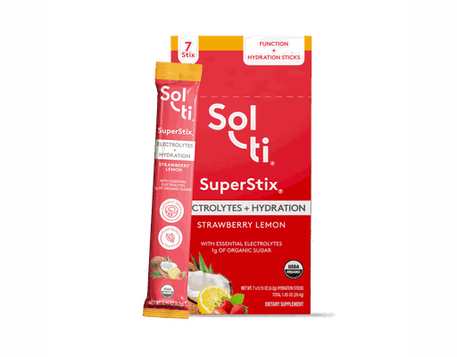 SuperStix Electrolytes + Hydration Strawberry Lemon 15 oz Sol-ti image 0
