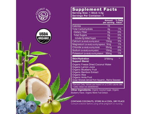 SuperStix Skin + Hydration Blueberry Lemon 16 oz Sol-ti image 3