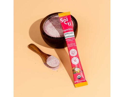 SuperStix Digestion + Hydration Dragon Fruit Lemon 16 oz Sol-ti image 2