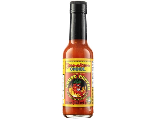 Ghost Hot Pepper Sauce 5 oz Jamaican Choice image 0