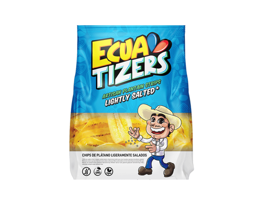 Lightly Salted Plantain Strips 12 oz Ecuatizers