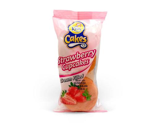 Strawberry Cupcakes 60 g Kiss Cakes