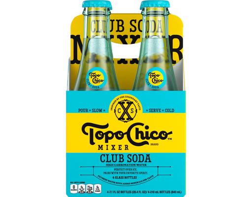 Mixer Tonic Water, Pack of 4 Topo Chico