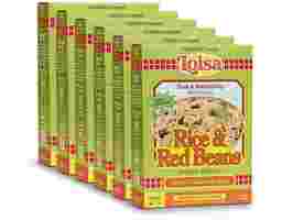 Rice and Red Beans 7 oz, 6 pack Loisa