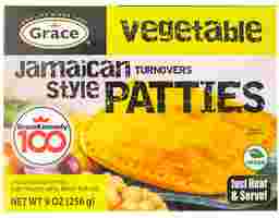 Vegetable Vegan Patty 9 oz, 2 ct Grace