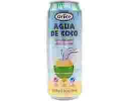 Coconut Water W/Pulp 16.9 fl oz, 12 pack Grace