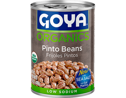 Organic Pinto Beans 15.5 oz, 6 pack Goya