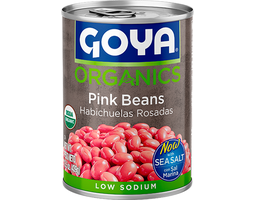 Organic Pink Beans 15.5 oz, 6 pack Goya
