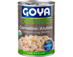Organic Cannellini 15.5 oz, 6 pack Goya