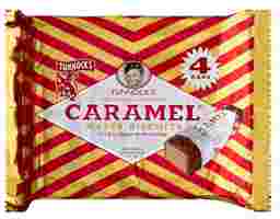 Milk Chocolate Caramel Wafers 30g, 8 ct Tunnock's