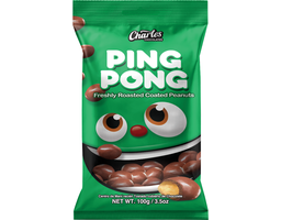 Chocolate Coated Peanuts 1 oz, 12 pack Charles