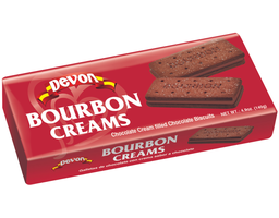 Bourbon Cream Biscuits 4.9 oz, 12 pack Devon