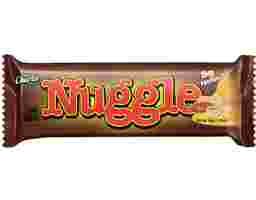 Nuggle - Peanut Chocolate Bar 52g, 12 pack Charles