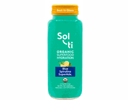 Blue Spirulina SuperAde 14.9oz, 6 pack Sol-ti