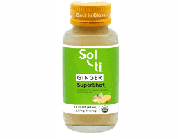Ginger Supershot 2 fl 1oz, 12 pack Sol-ti