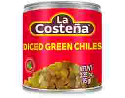 Diced Green Chiles 95g, 12 pack La Costeña