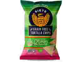 Grain Free Tortilla Chips, Lime 50oz Siete