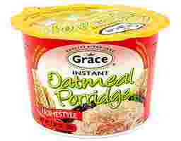 Instant Oatmeal Porridge 2.1 oz, 6 pack Grace